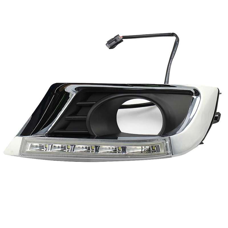for 2009-2011 Drl Daytime Running Lights 12V Led with Turn Yellow Signal
