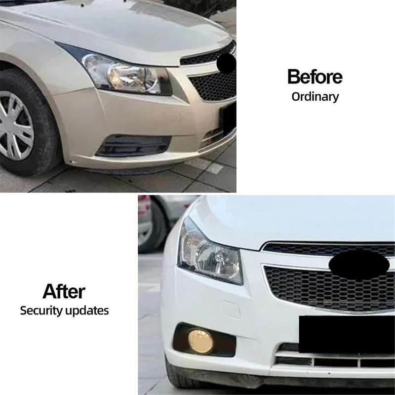 for 2009-2014 Front Bumper Fog Light with Chrome Fog Lamp Cover Grill Bezel Relay Switch Harness Kit