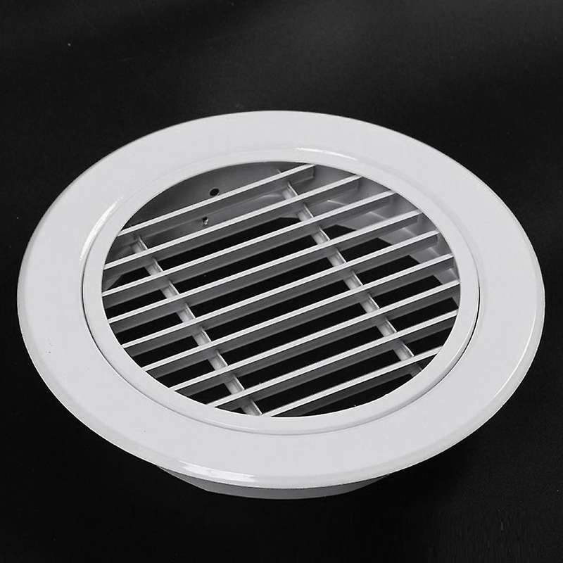for 200mm Aluminum Alloy Louver Vent Grill Cover Round Single Layer Louver Windproof/rainproof Linea