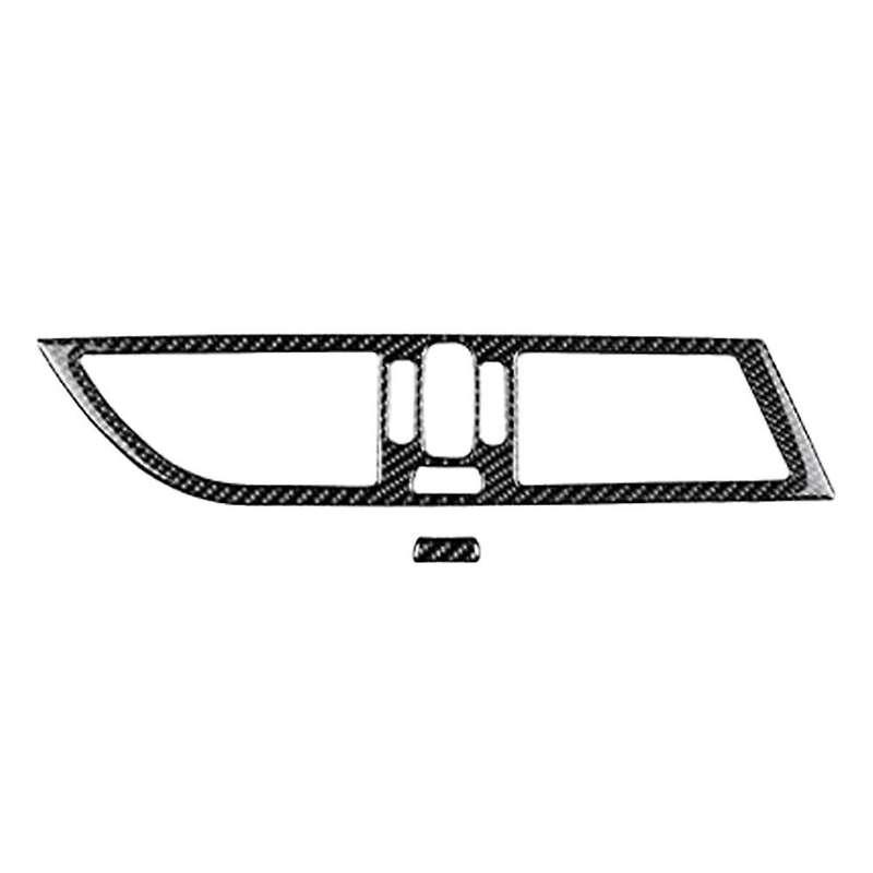 for 2009-2015 Z4 Car Carbon Fiber Sticker Z4 Middle Tuyere Carbon Fiber Sticker Right Drive 2Pcs