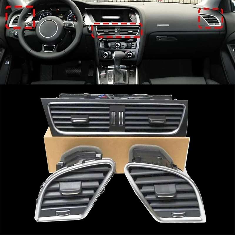 for 2009-2016 A4 B8 Front Dashboard Air Conditioning Air Outlet Air Conditioning Air Outlet 8KD82090
