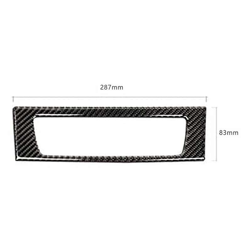 for 2009-2015 Z4 Car Carbon Fiber Sticker Z4 CD Panel Carbon Fiber Sticker