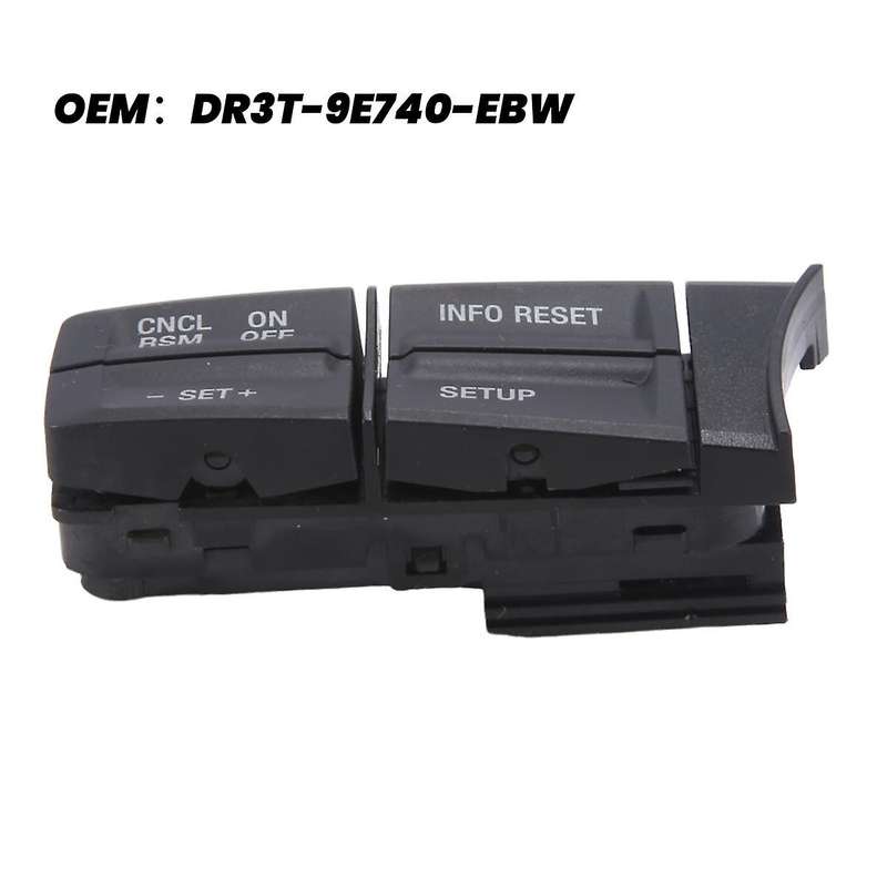 for 2010-2014 Car Left Steering Wheel Cruise Switch DR3T-9E740-EBW