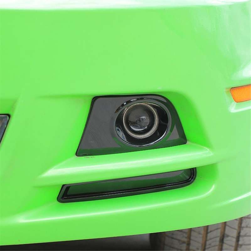 for 2010-2014 Car Front Fog Lamp Light Cover Trim Decoration Sticker Accessories