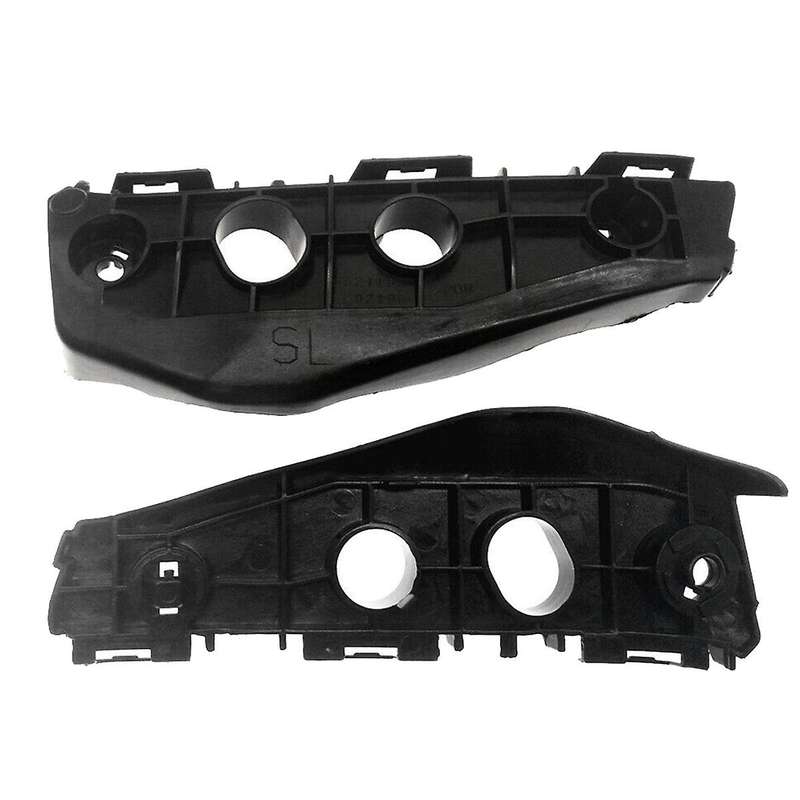 for 2011-2013 Bumper Support Bracket Plastic Hold Mount Front 2pc 52116-12420 52115-12460