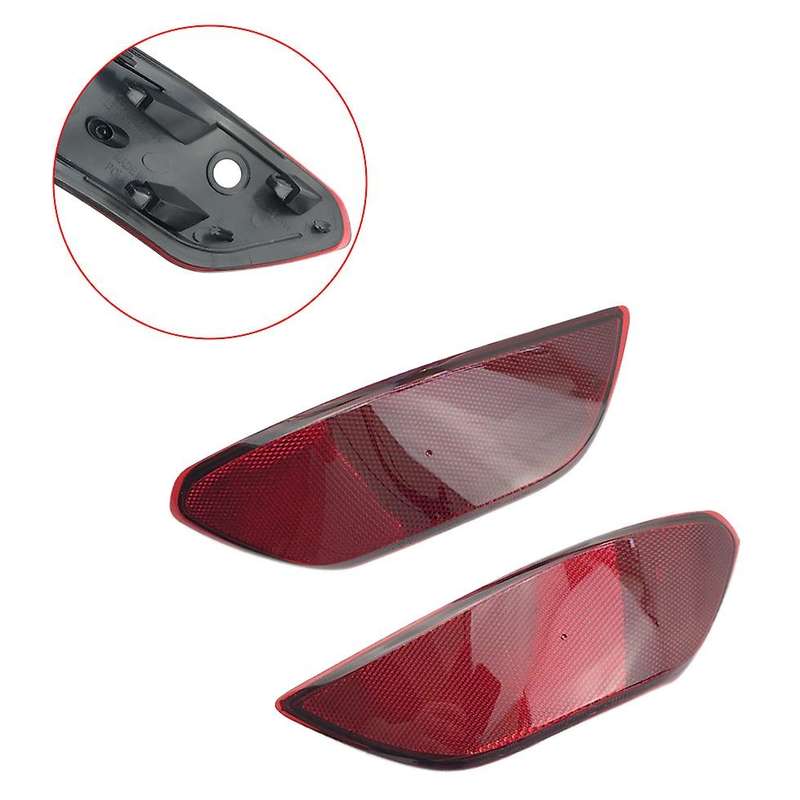 for  2011-2014 Rear Bumper Brake Light Warning Lamp Reflector Light Tail Fog Light Fog Lamp