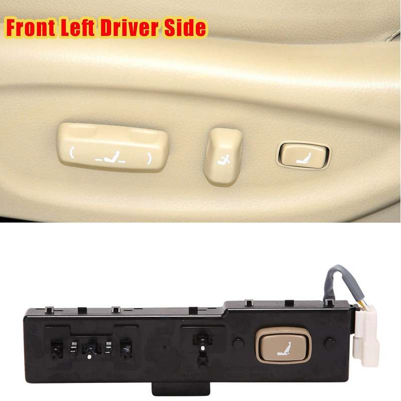 for 2011-2015 Left Driver Side Power Seat Adjust Control Switch Beige Button 88520-2P020J7