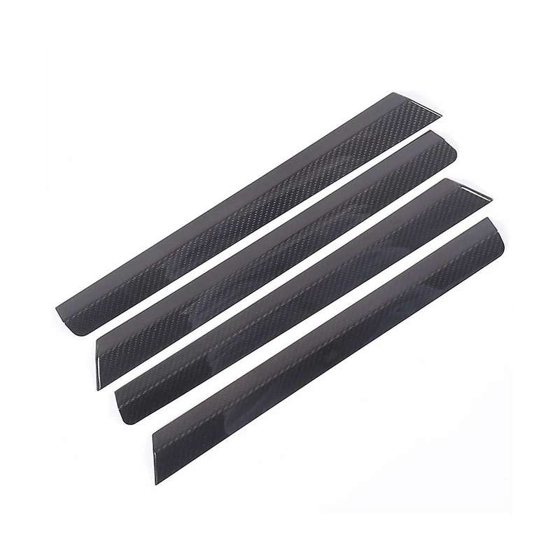 for 2011-2017 Dry Carbon Fiber Car Inner Door Panel Cover Trim Sticker Accessories