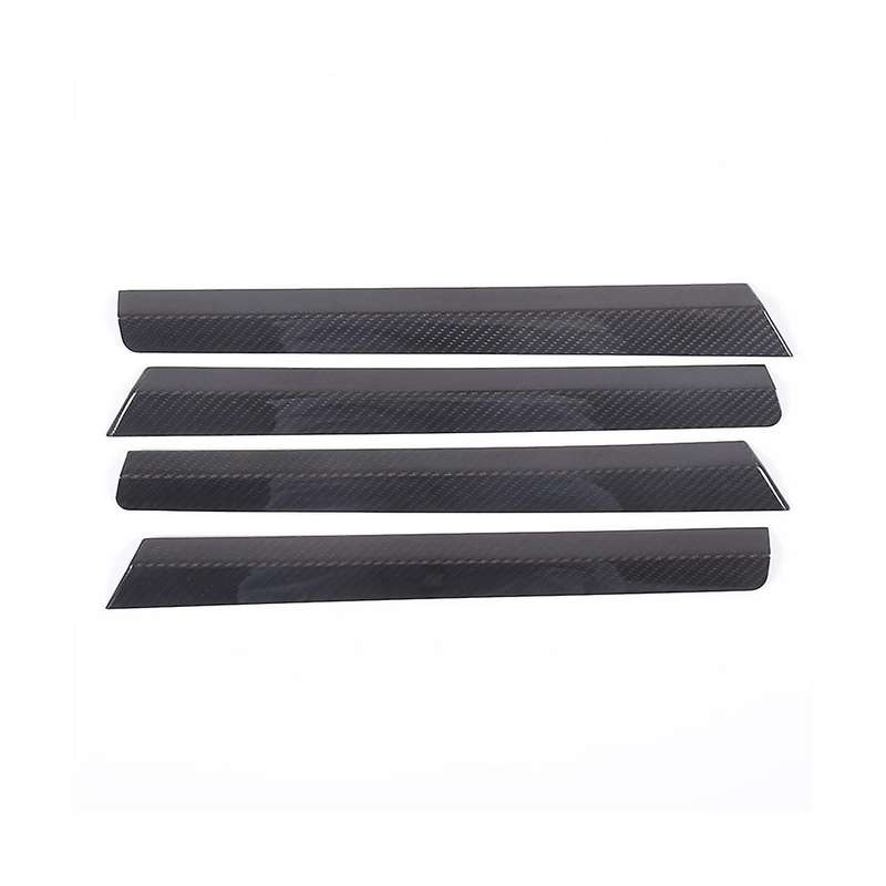 for 2011-2017 Dry Carbon Fiber Car Inner Door Panel Cover Trim Sticker Accessories