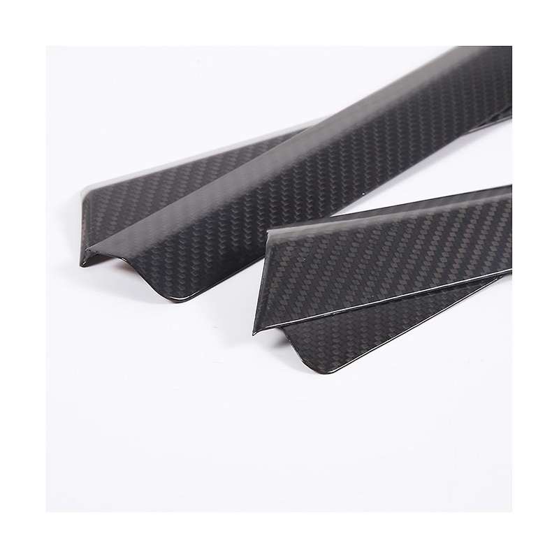 for 2011-2017 Dry Carbon Fiber Car Inner Door Panel Cover Trim Sticker Accessories