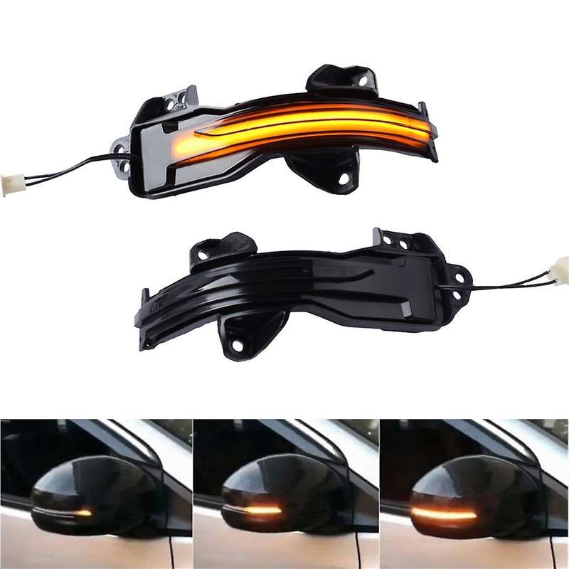 for 2012 2013 2014 2015 2016 2017 2018 Car LED Dynamic Turn Signal Light Side Rearview Mirror Light