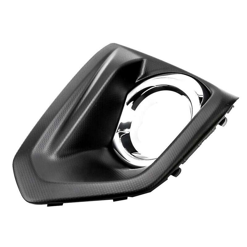 for 2012-2014 Right Passenger Side Front Bumper Fog Light Lamp Bezel Cover with Chrome 57731-FJ020