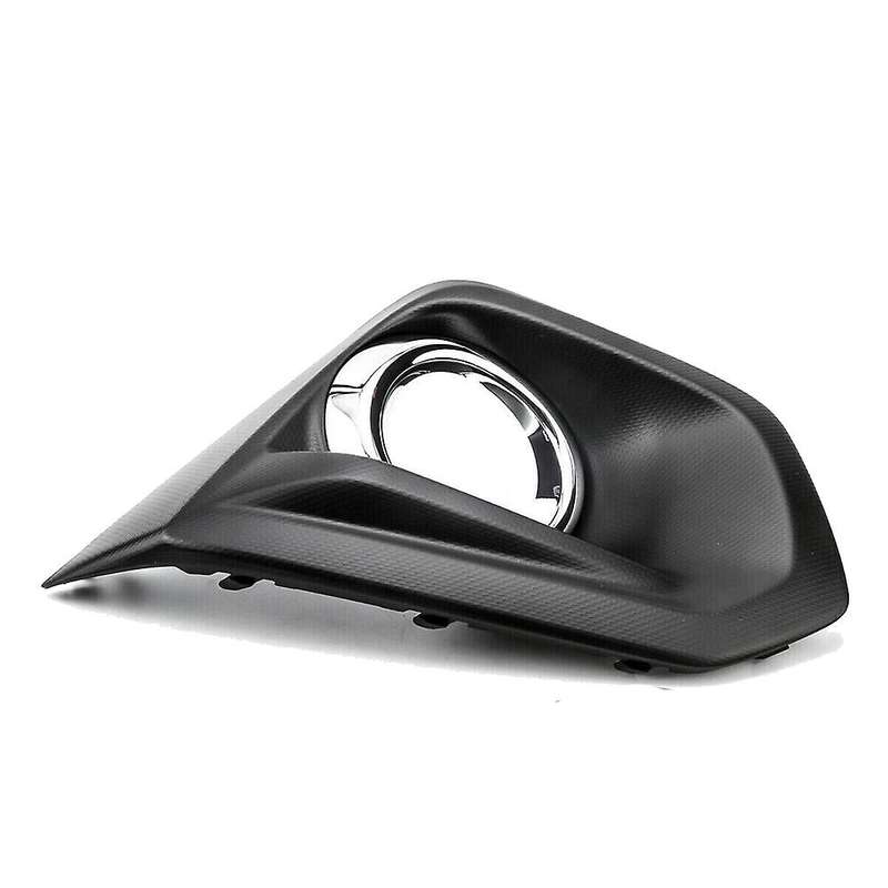 for 2012-2014 Right Passenger Side Front Bumper Fog Light Lamp Bezel Cover with Chrome 57731-FJ020