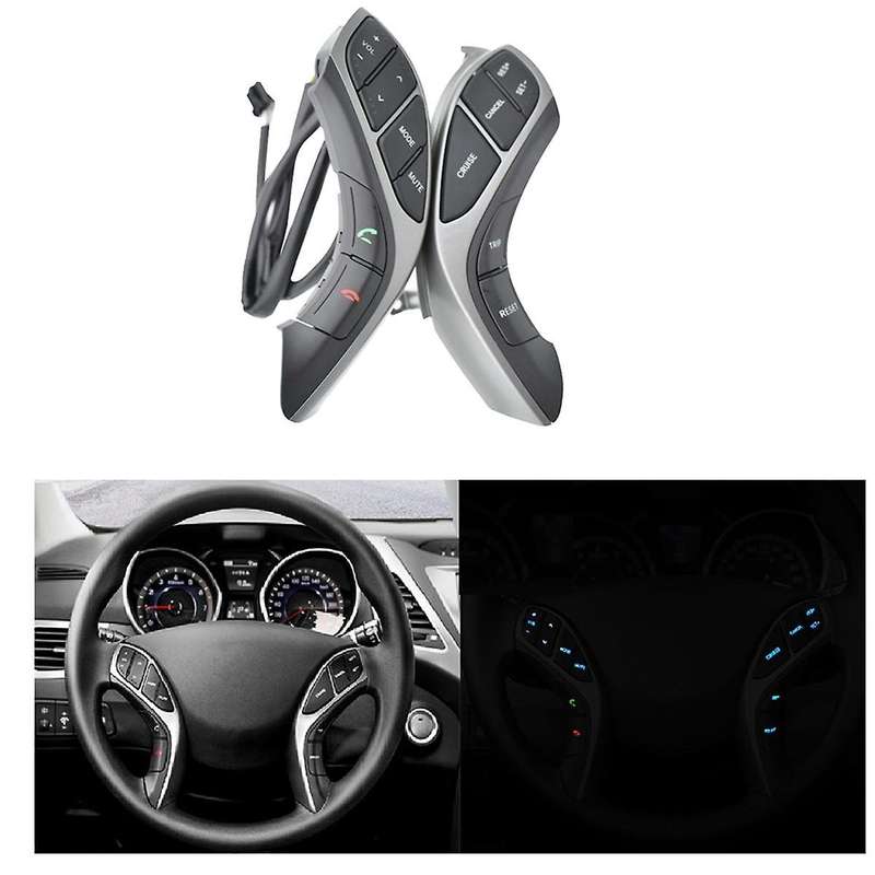 for 2012-2015 Auto Steering Wheel Button Audio Phone Bluetooth Cruise Control Car Switches Accessor