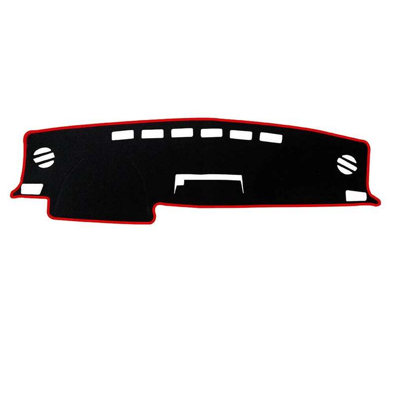 for 2013 - 2016 2017 2018 Red Dashboard Cover Dash Mat /Anti-Sun Mat / Light-Proof Pad Left Hand Dri