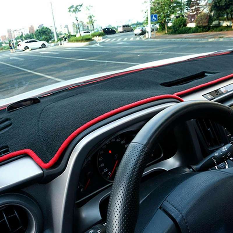 for 2013 - 2016 2017 2018 Red Dashboard Cover Dash Mat /Anti-Sun Mat / Light-Proof Pad Left Hand Dri
