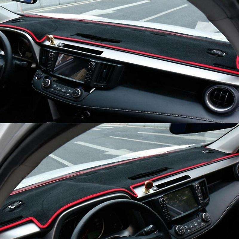 for 2013 - 2016 2017 2018 Red Dashboard Cover Dash Mat /Anti-Sun Mat / Light-Proof Pad Left Hand Dri