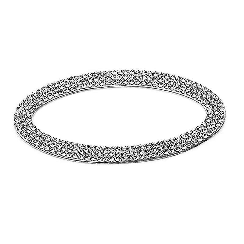 for 2012-2020 All Models Steering Bling Logo Emblem Shiny Decal Cover Interior Accessory