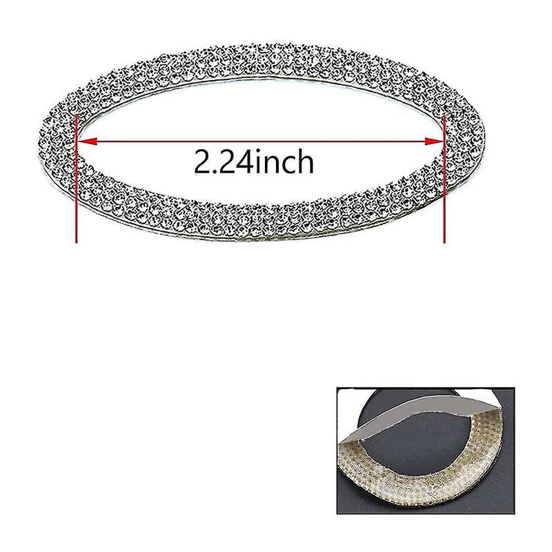 for 2012-2020 All Models Steering Bling Logo Emblem Shiny Decal Cover Interior Accessory
