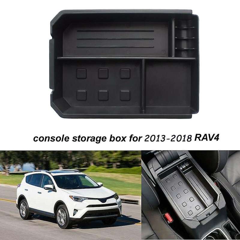 for 2013 2014 2015 2016 2017 2018 Car Central Console Armrest Storage Box Pallet Organizer Tray Glov
