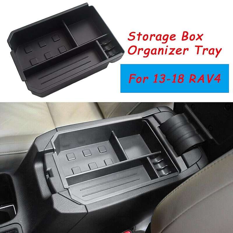 for 2013 2014 2015 2016 2017 2018 Car Central Console Armrest Storage Box Pallet Organizer Tray Glov