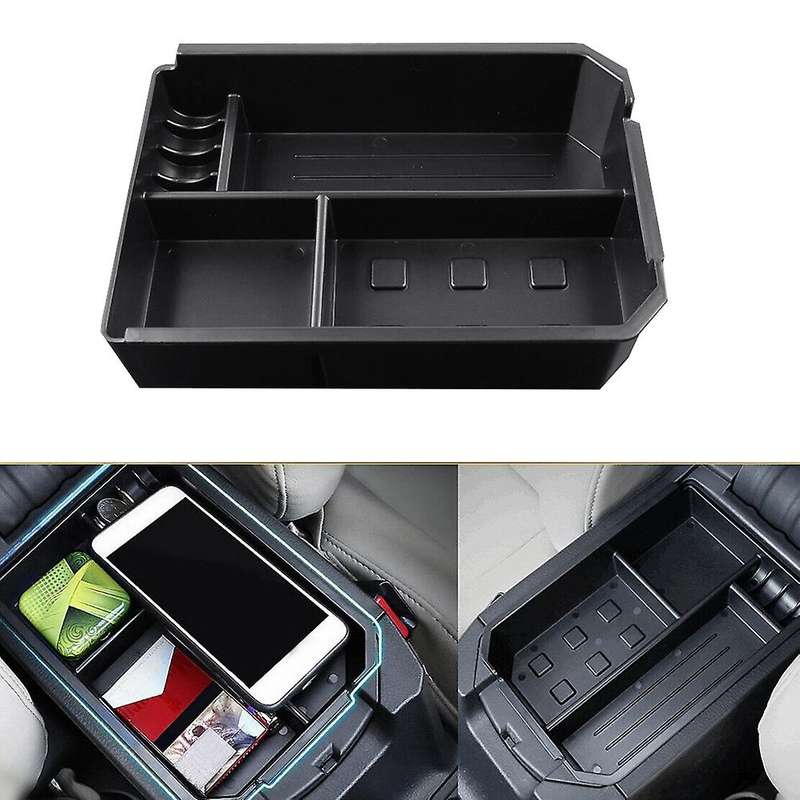 for 2013 2014 2015 2016 2017 2018 Car Central Console Armrest Storage Box Pallet Organizer Tray Glov
