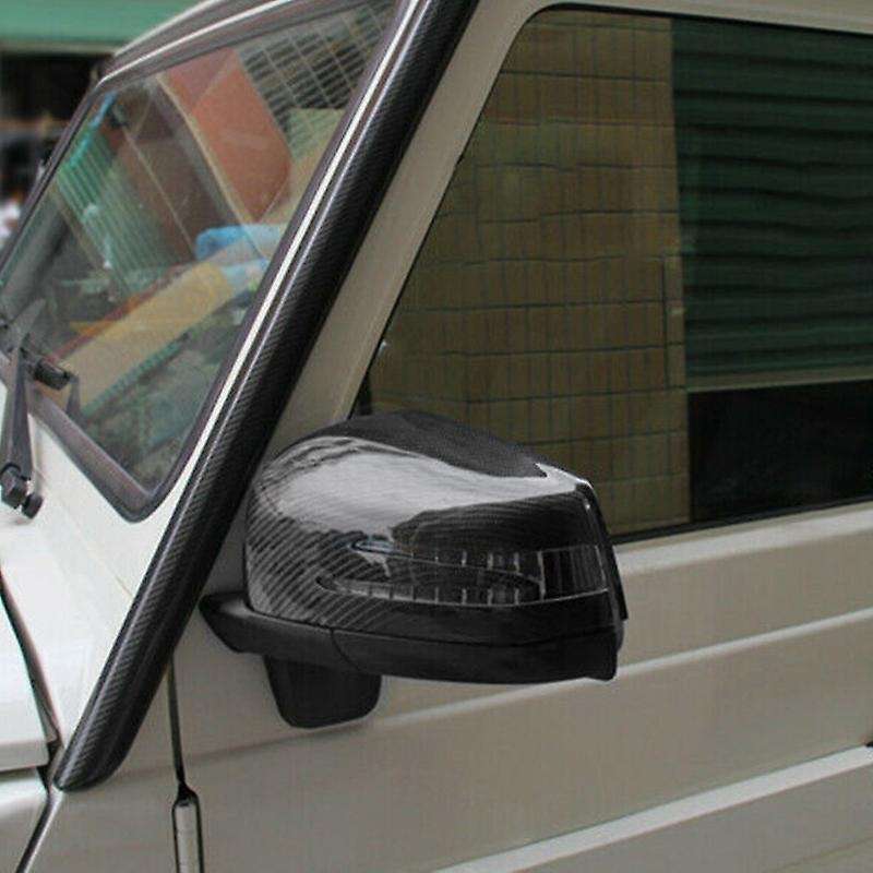 for 2013-2018 W463 W166 G GLS ML Real Carbon Fiber Rearview Mirror Cover Cap Side Mirror Cover
