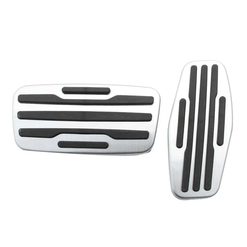 for 2013-2018 Stainless Steel Pads Brake Gas Pedal Foot Rest Pedal Pad