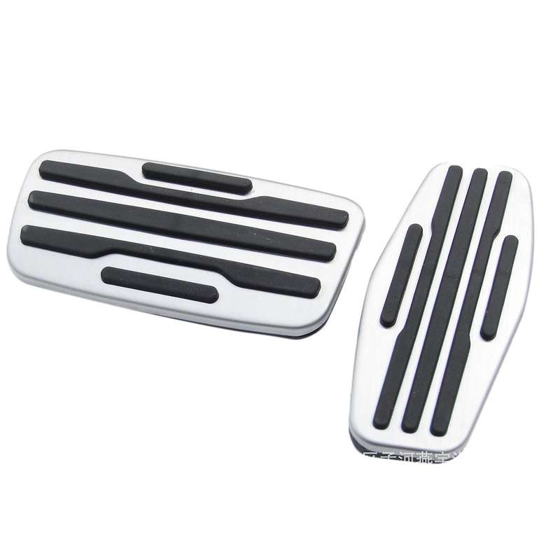 for 2013-2018 Stainless Steel Pads Brake Gas Pedal Foot Rest Pedal Pad