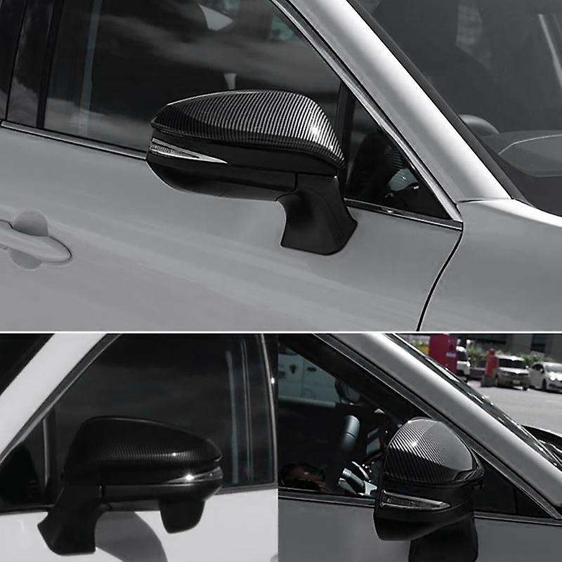 for 2014 - 2017 Rearview Mirrors Guard Covers Caps Carbon Fiber Side Mirror Covers Trims Car Accesso