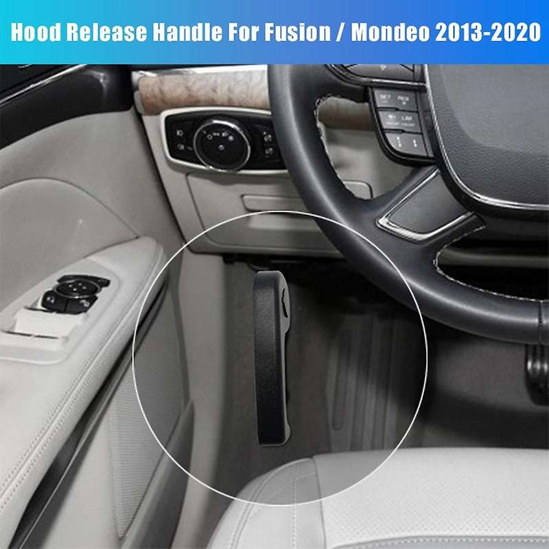 for 2013-2020 / Mondeo & MKZ Hood Release Handle Hood Latch Pull Handle Lever DS7Z-16B626-A