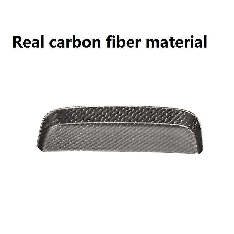for 2014 -2018 Carbon Fiber Car Gear Shift Panel Storage Box Organizer Tray Cover Trim Decoration,Ma