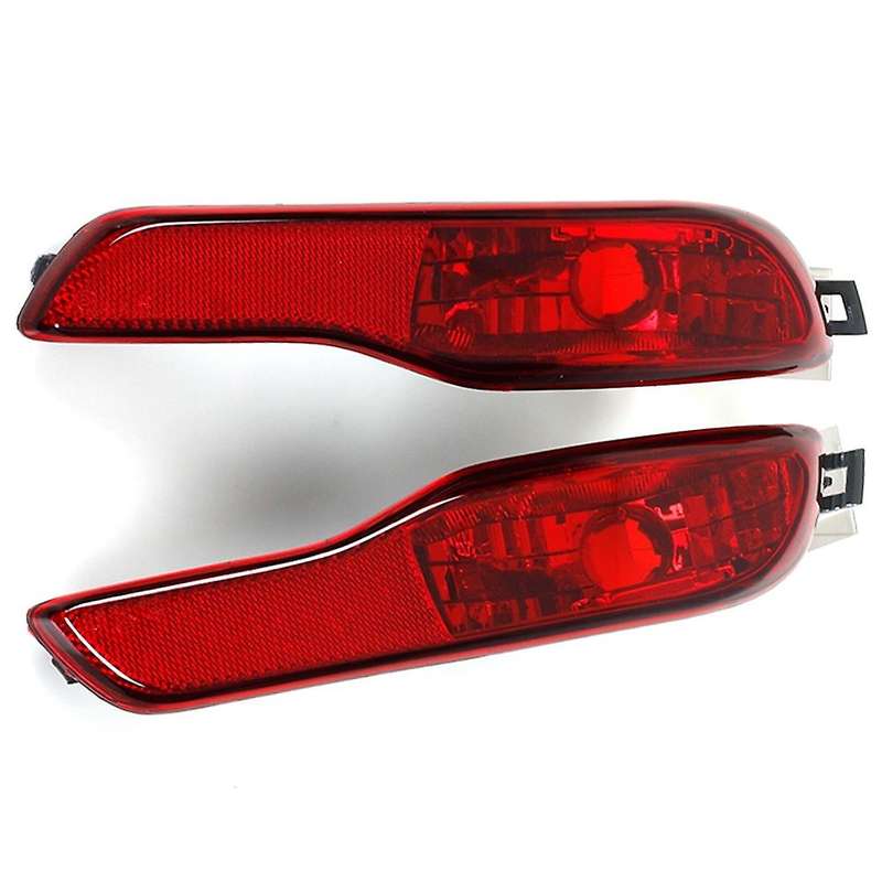 for 2014 2015 2016 Red Reflective Rear Bumper Lights Assembly Fog Light 68102877Ac 68102876Ac