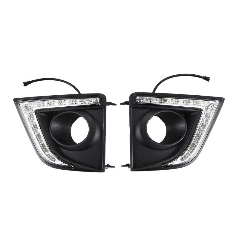 for 2014-2015 LED Daytime Running Fog Light DRL Lamp Turn Signal