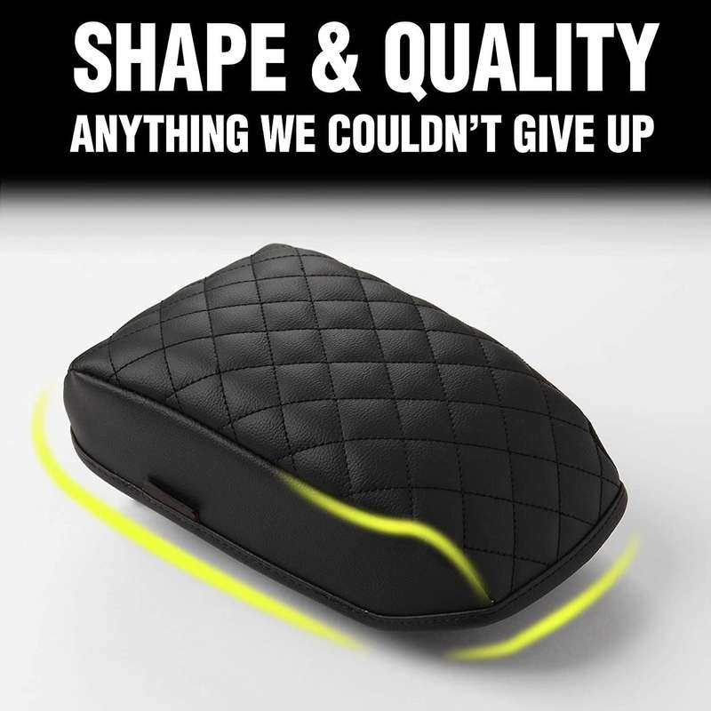 for 2014-2018 Car Center Console Armrest Pad Cover PU Leather Armrests Box Protection Cushion