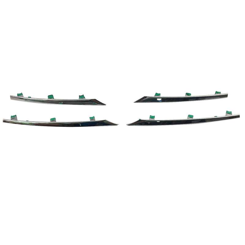 for 2014-2016 Front Bumper Upper Grill Moulding Cover Trim Front Center Grill Trims