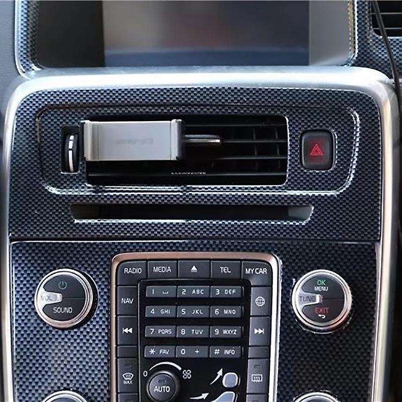 for 2014-2018 S60 Central Control Panel Decoration Cover Trim Frame Car Interior Accessories Carbon