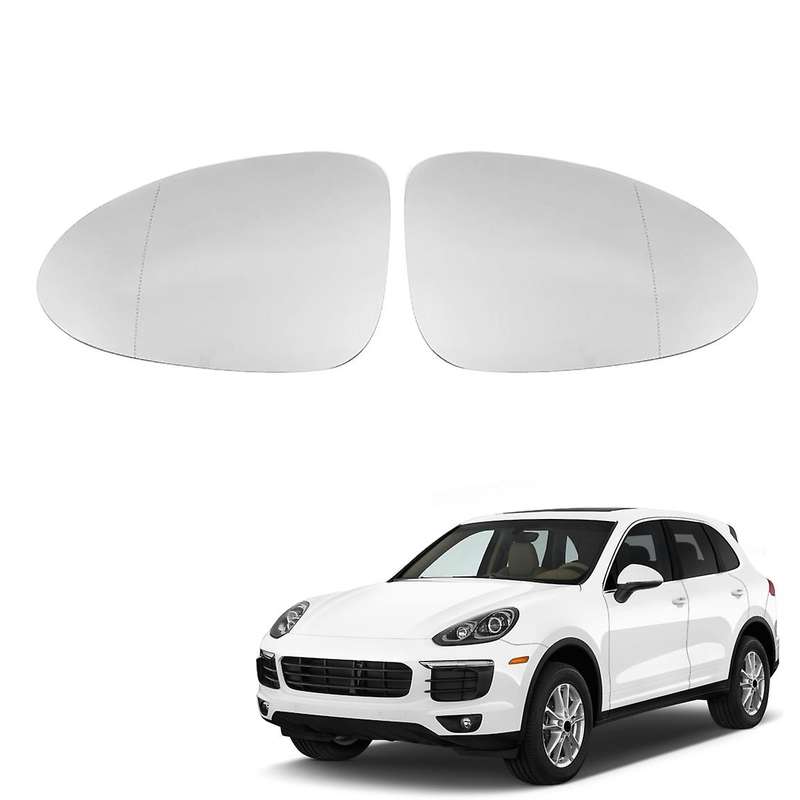 for 2014-2020 Car Front Right Heated Side Door Wing Rear View Mirror Lens Glass