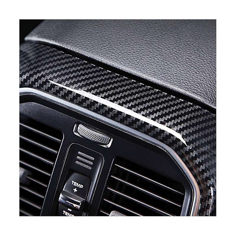 for 2014-2022 Dry Carbon Fiber Car Rear Air Conditioner Vent Outlet Cover Trim Decoration Accessori