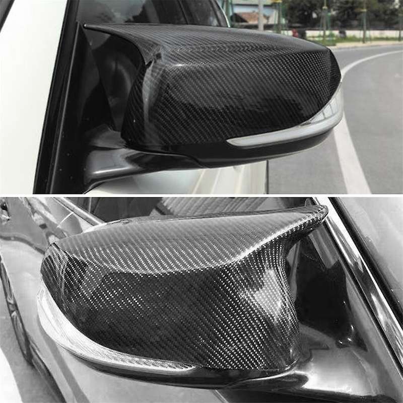 for 2014-2022 Q50 Q60 Carbon Fiber Color Rear View Side Mirror Cover Cap M Style