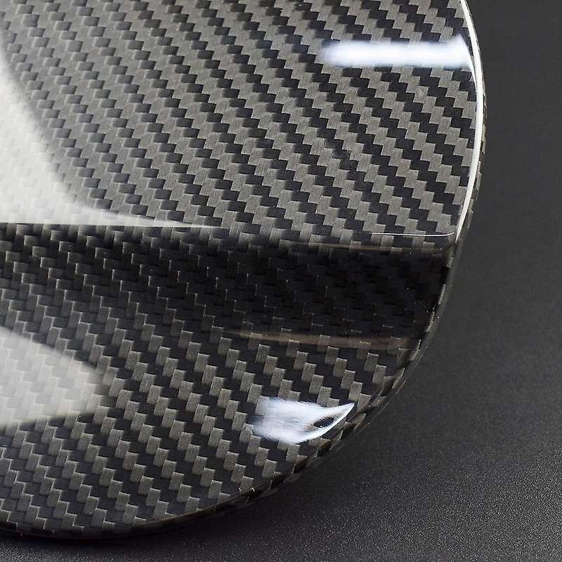 for 2015 2016 2017 2018 2019 Accessories Hard Carbon Fiber Sticker Car Tank Cap Fuel Tank Cover