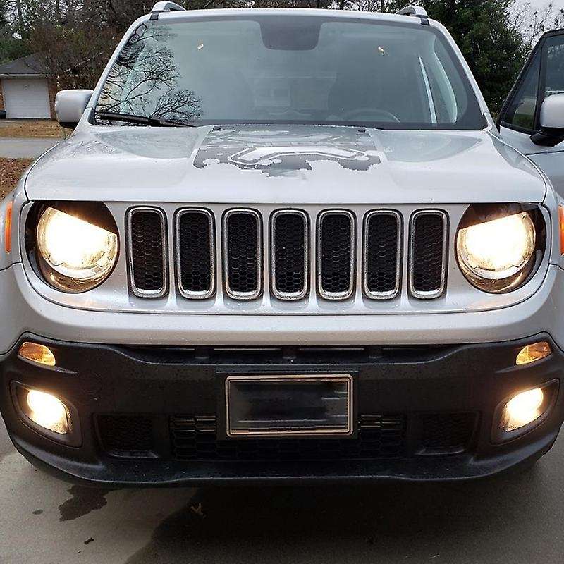 for 2015-2018 Front Light Headlight Bezels Cover Style 2Pcs