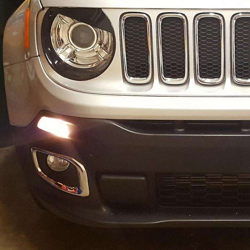 for 2015-2018 Front Light Headlight Bezels Cover Style 2Pcs