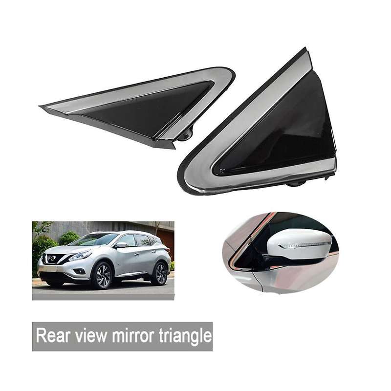 for 2015-2018 Left Side Exterior Mirror Flag Molding Applique