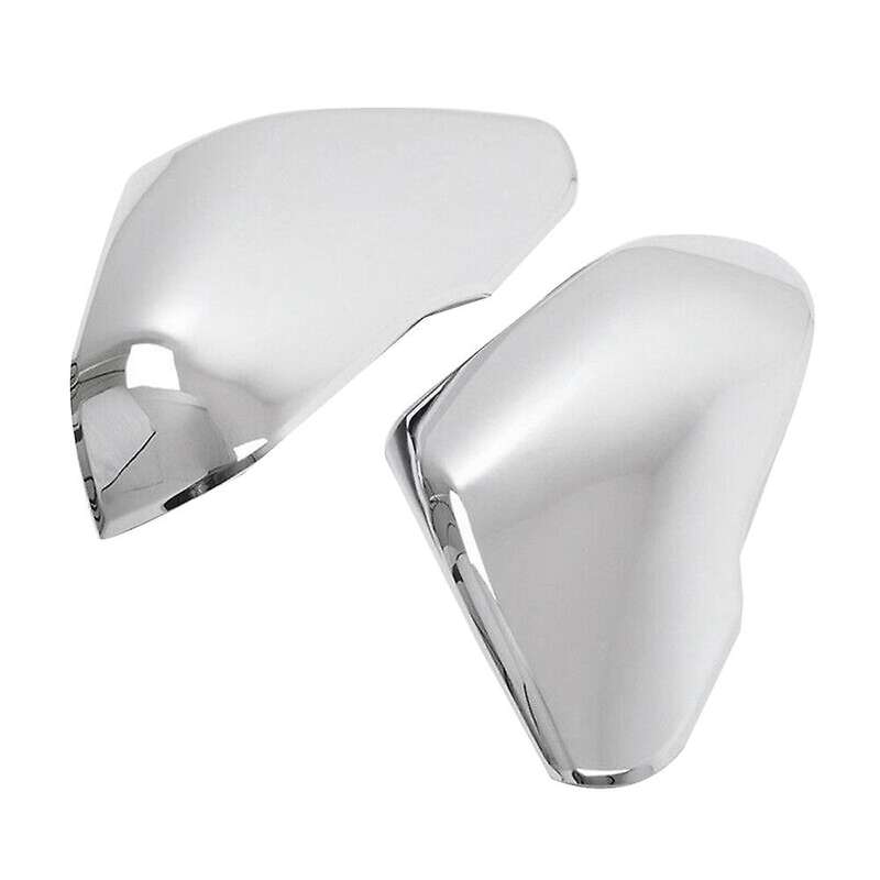 for 2015-2019 ABS Chrome Rear View Mirror Cover Trim Side Door Mirror Cover Cap