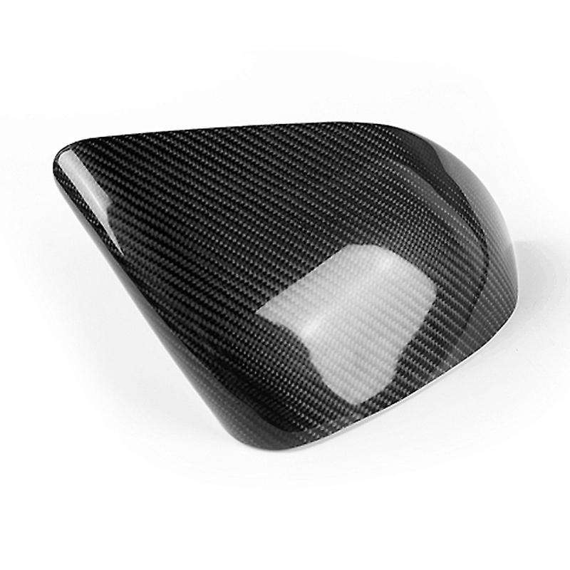 for 2015-2019 Car Carbon Fiber Rearview Mirror European Version with Light Sticker 2Pcs