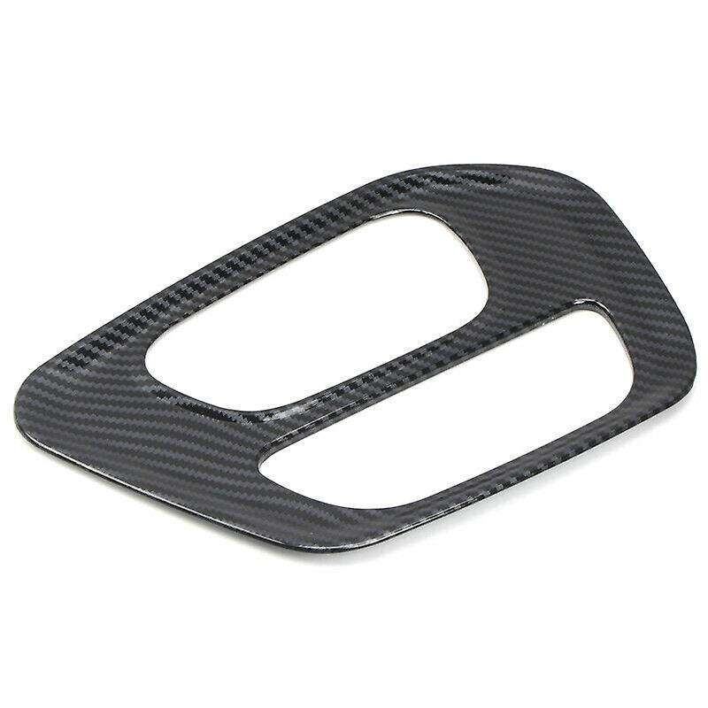 for 2015-2019 Carbon Fiber Gear Shift Box Panel Cover Trim