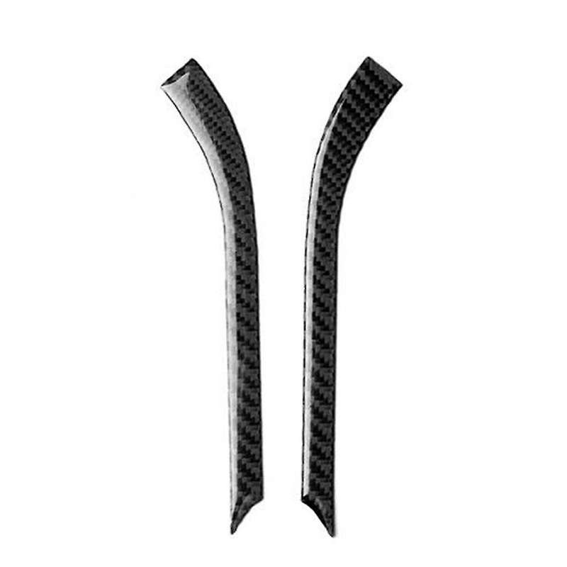 for 2015-2019 Car Interior Carbon Fiber Glass Lifting Frame 2Pcs