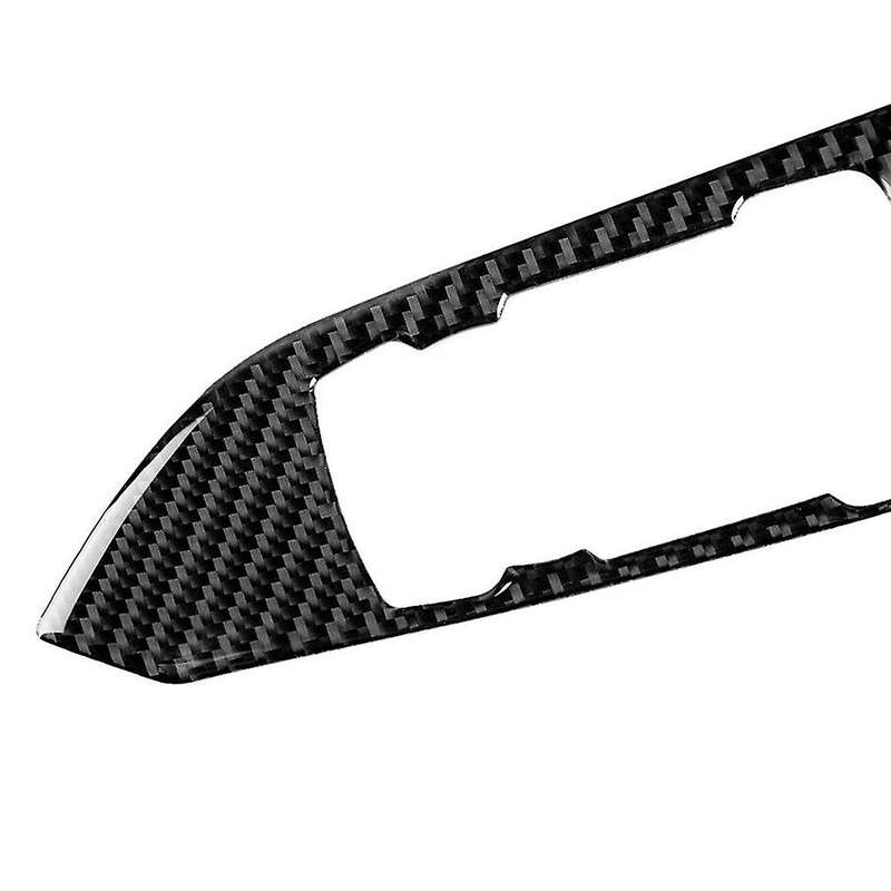 for 2015-2019 Car Interior Carbon Fiber Glass Lifting Frame 2Pcs