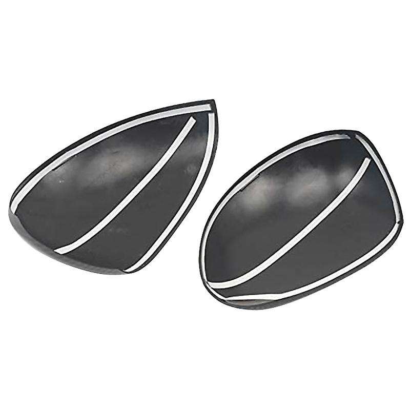 for 2015-2020 ABS Carbon Fiber Side Door Rearview Mirror Cover Decoration Trim